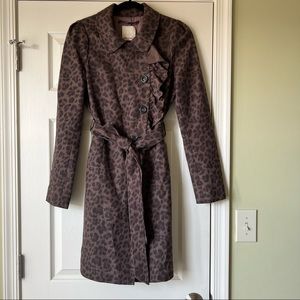 Rebecca Taylor Cheetah print coat